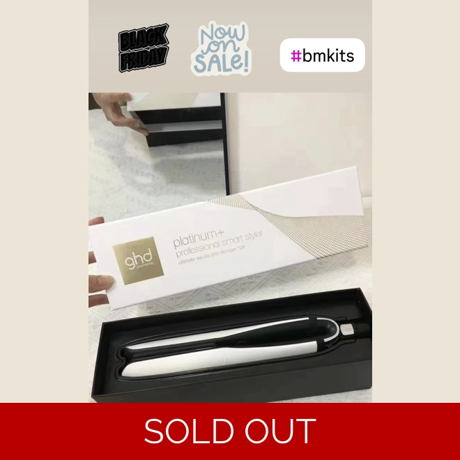 product Image for GHD GOLD HAIR PLATINUM + STYLER STRAIGHTENER REFURB